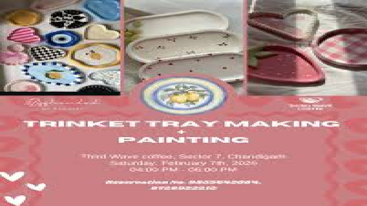 Resin Trinket Tray Date