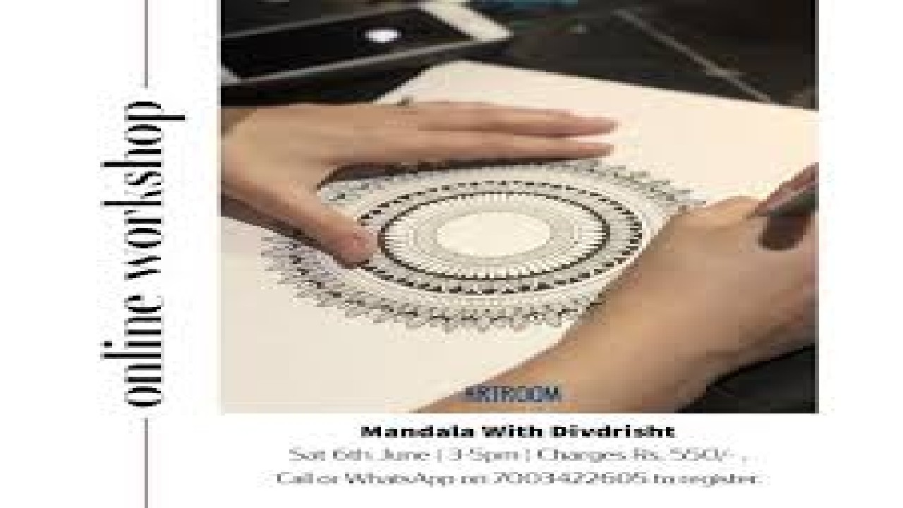 Mandala Drawing Workshop